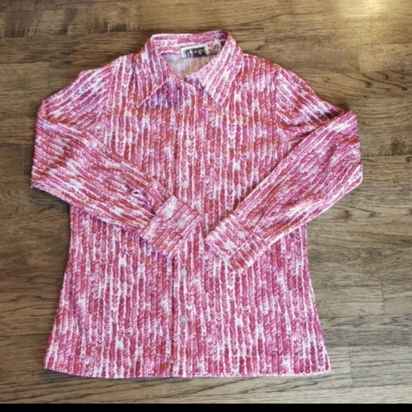 Vintage 1970s Puccini Polyester Shirt Medium - Picture 3 of 8